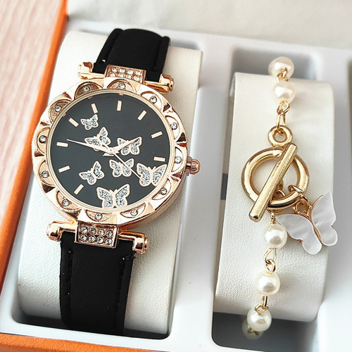 Duoduo cross-border SHEIN fashion butterfly ladies bracelet watch European and American best-selling matching fashion watch