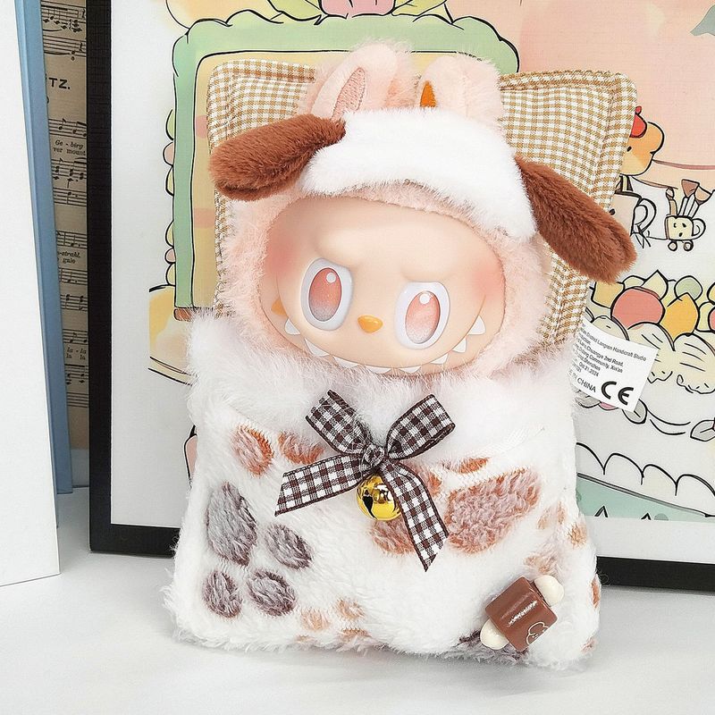 17cmlabubu ベビー服 Labubu 3.0 ベビー服第一世代と第二世代座りパーティーブラインドボックス交換スカートセット|undefined