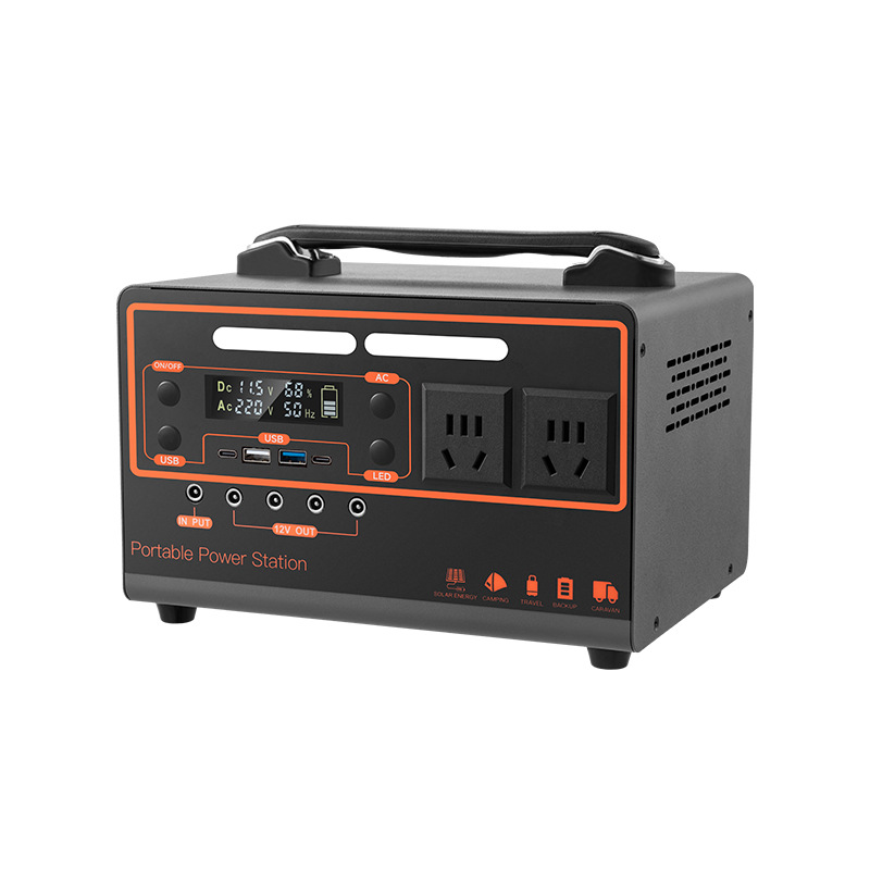 Fuente de alimentación móvil para exteriores, 220v, gran capacidad, portátil, estilo camping, batería para puesto, coche, batería de almacenamiento de energía de emergencia para el hogar