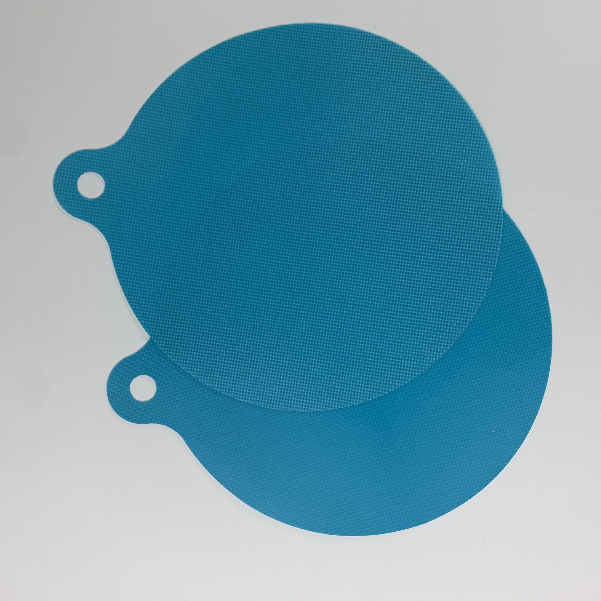 뉴 블루 실리콘 인덕션 쿠커 보호 패드 유리 섬유 실리콘 미끄럼 방지 패드 고온 보호 패드