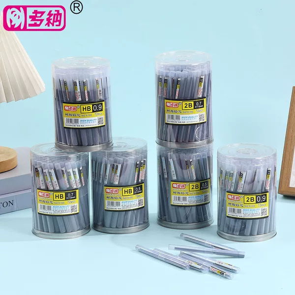 Donna 8100 Large-Capacity Black Resin Core Multi-Model Automatic Pencil Lead Refills for Students Wholesale