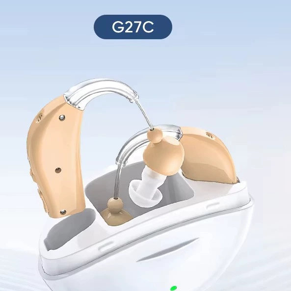Новая зарядная расклада G27C Sound Sound Усилитель вспомогательного прослушивания наушников Трансграничная экспортная версия на английском языке