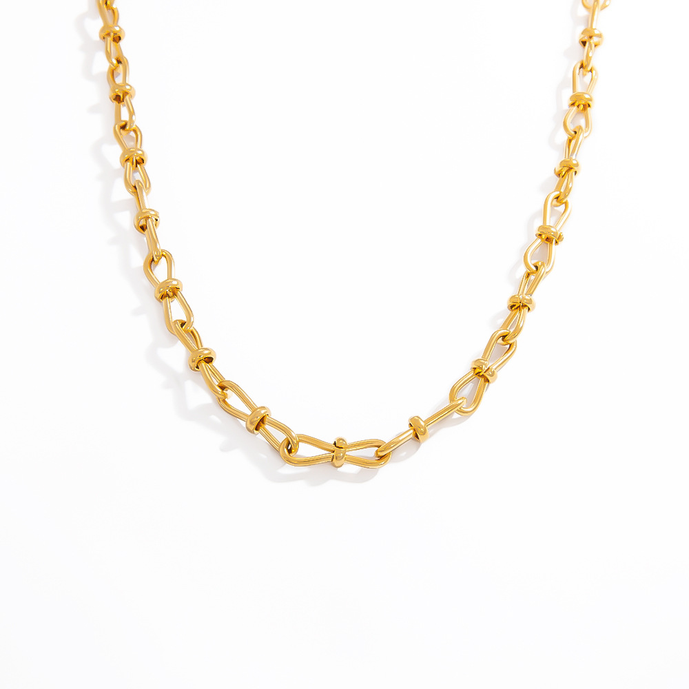 20g Weight PVD Coated Gold Plating Process Chain Jewelry Making Type 18K Real Gold Plated Plating Material cable chain Chain Type 1 Piece Quantity 304 Stainless Steel Material Geometric Pattern Simple Style Style Plating Craft 1 Piece 304 Stainless Steel Cable Chain Chain Necklace Chain 19