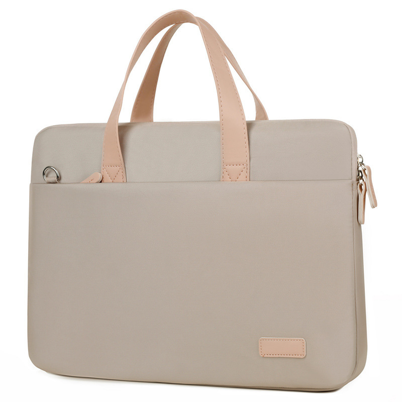 Summer New Color Women's Portable Cosmetic Bag Document Bag Crossbody Laptop Bag Official Document Exhibition Bag