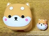 18. British standard Shiba Inu four-piece set (big head + small head + wrapping rope + tie)