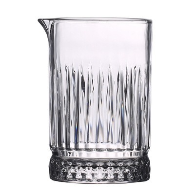 Copa mezcladora de cóctel de vidrio de cristal de estilo japonés Copa mezcladora de barman de glass Cocktail Glass