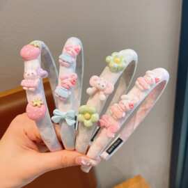 兔子儿童海绵发箍2026新款可爱女童碎发整理神器不勒头头箍头饰