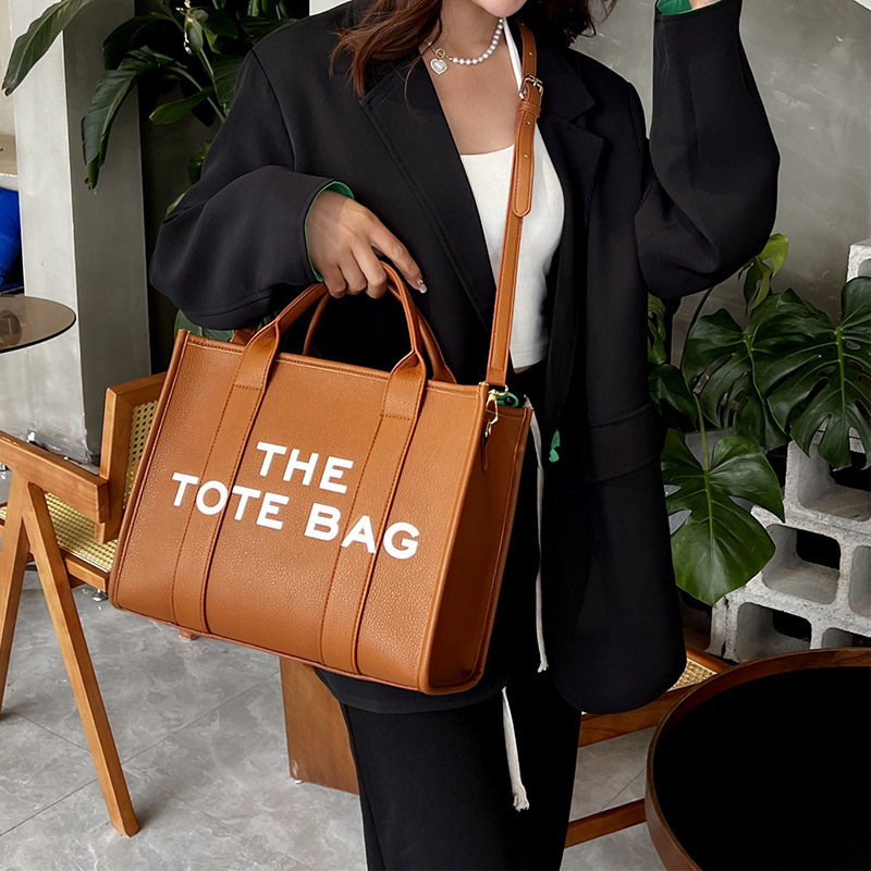 The tote bag花都獅子嶺クロスボーダー大容量トートバッグ女性欧米ファッションハンドバッグ斜め掛けバッグ|undefined