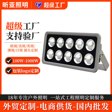 跨境LED射灯大功率户外防水广场投光灯强光超亮球场高杆灯定制