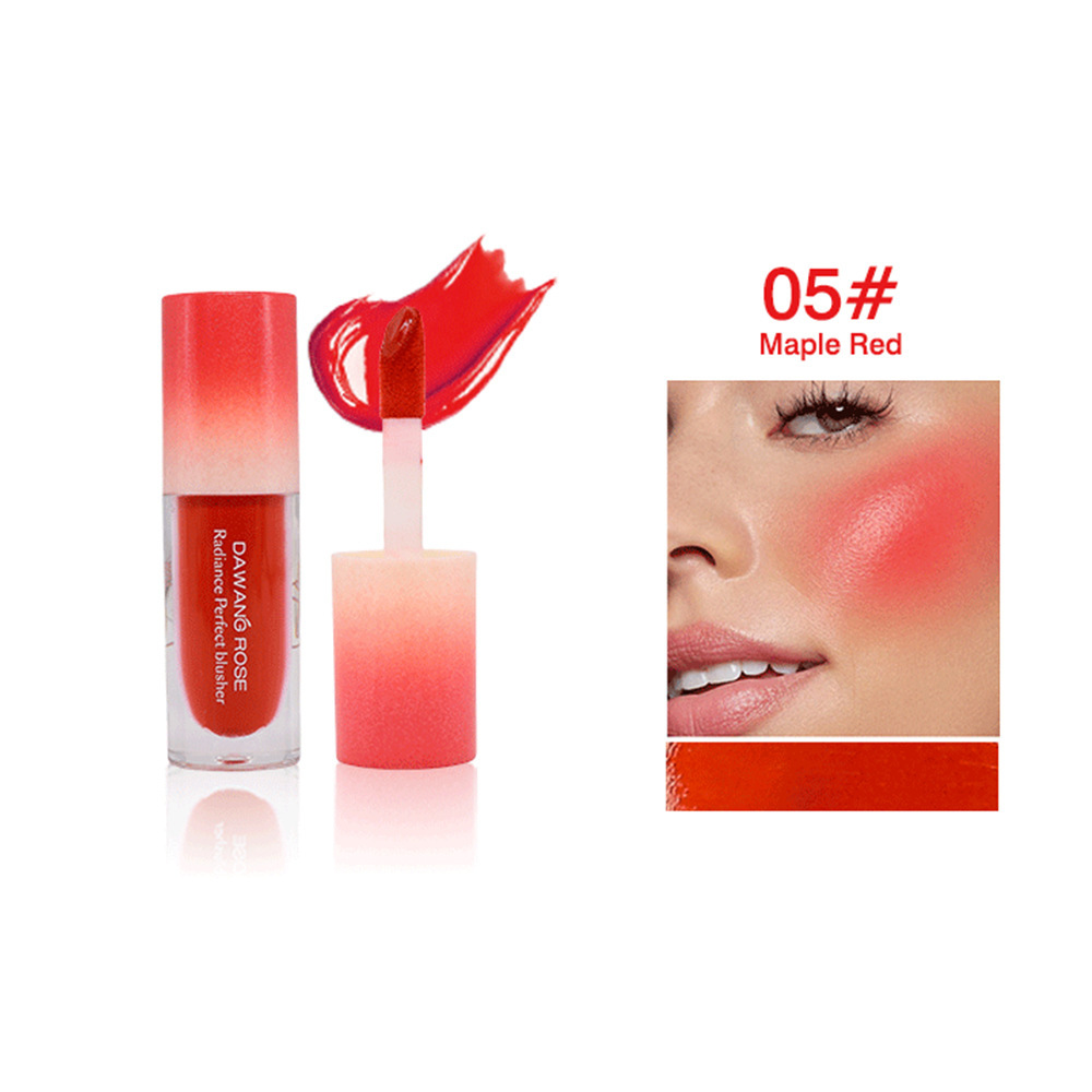 Exclusive Low Saturation Matte Liquid Blush Multi Use Enhance Skin Tone Beauty Product_voghion.com