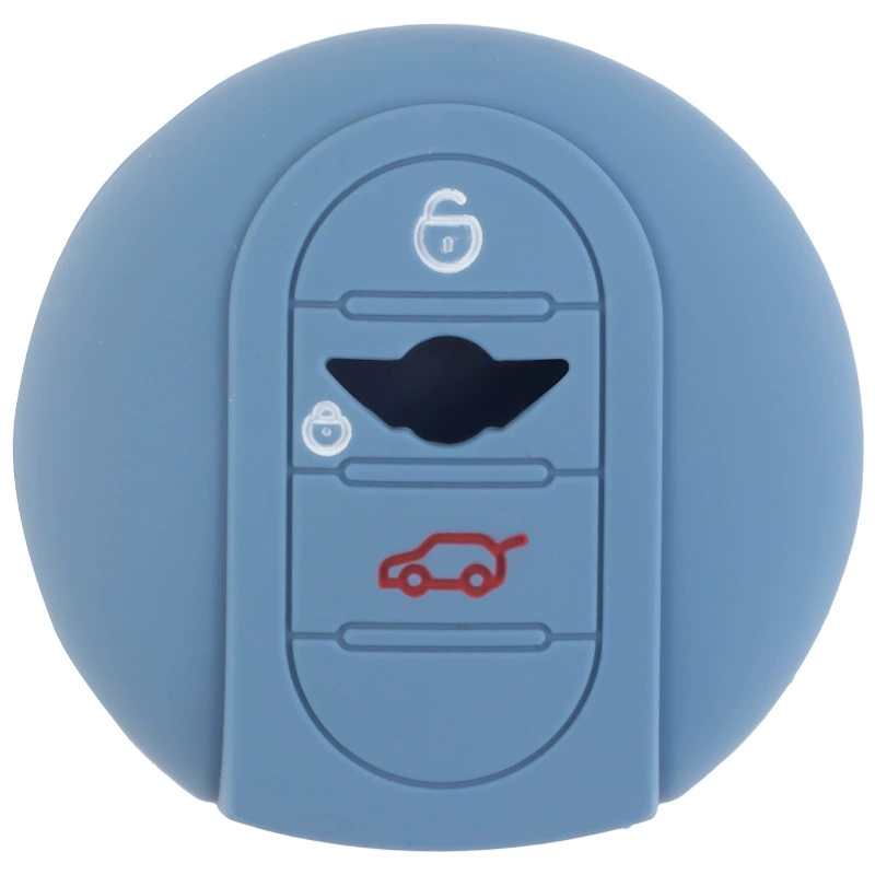 Small smart silicone key bag from soft rubber, remote control, 3 keys