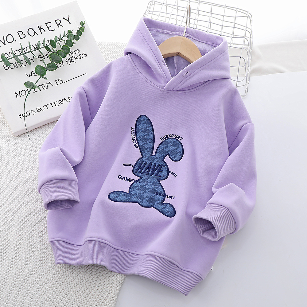 Kids Hoodies Long Sleeve Casual Portrait Cartoon display picture 3