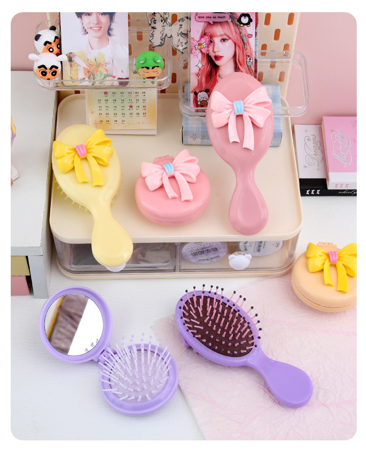 Bow Knot Pattern Casual Elegant Lady Bow Knot Plastic