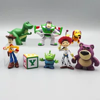 Фигурки Toy Story: Вуди, Трис, Басс, Лайт-Иерс, автомобиль, торт украшение, аниме-орнамент, кукла