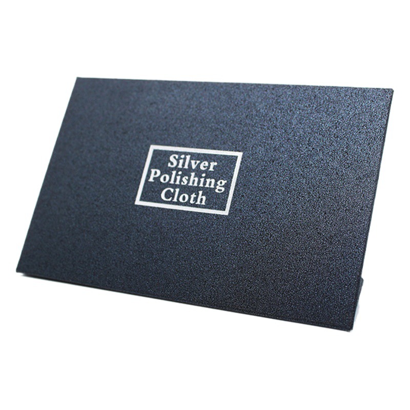 Concha de papel nacarado textura piel de venado terciopelo paño de limpieza de plata paño de limpieza de oro joyas paño de pulido anti-oxidación Amarillo Negro