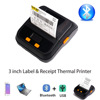 80mm Thermal Bluetooth printer Multinational Language express label Small ticket Printing Portable small-scale to work in an office