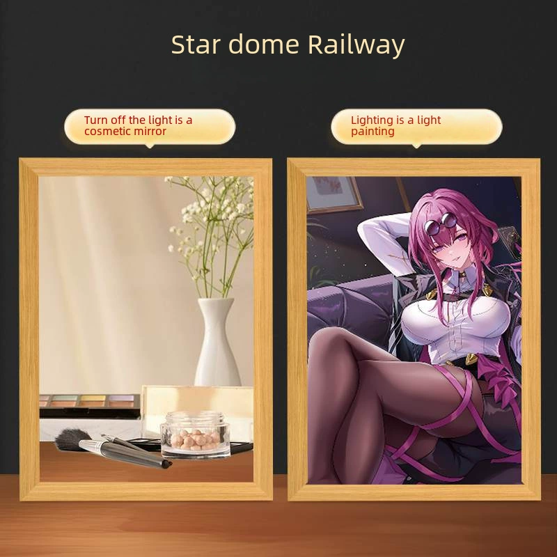 Blasting Star Domine Железнодорожное точечное освещение DIY Sunshine Painting Love and Deep Space Qi Yu Mirror Mirror Light