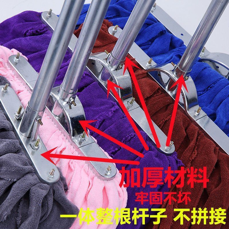 Durable Traditional Household Mop with Absorbent Accessories, Large Size Mop for Tiles and Traditional Floor Cleaning