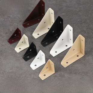 Thickened three -sided corner code fixed 90 degrees straight angle bracket corner iron cabinet hanging code layer reinforced artifact hardware accessories