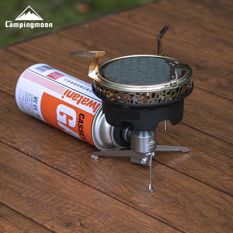 Coman Z23 serie camping estufa trípode adaptador de gas lámpara rack split extensión tubo cohete estufa soporte