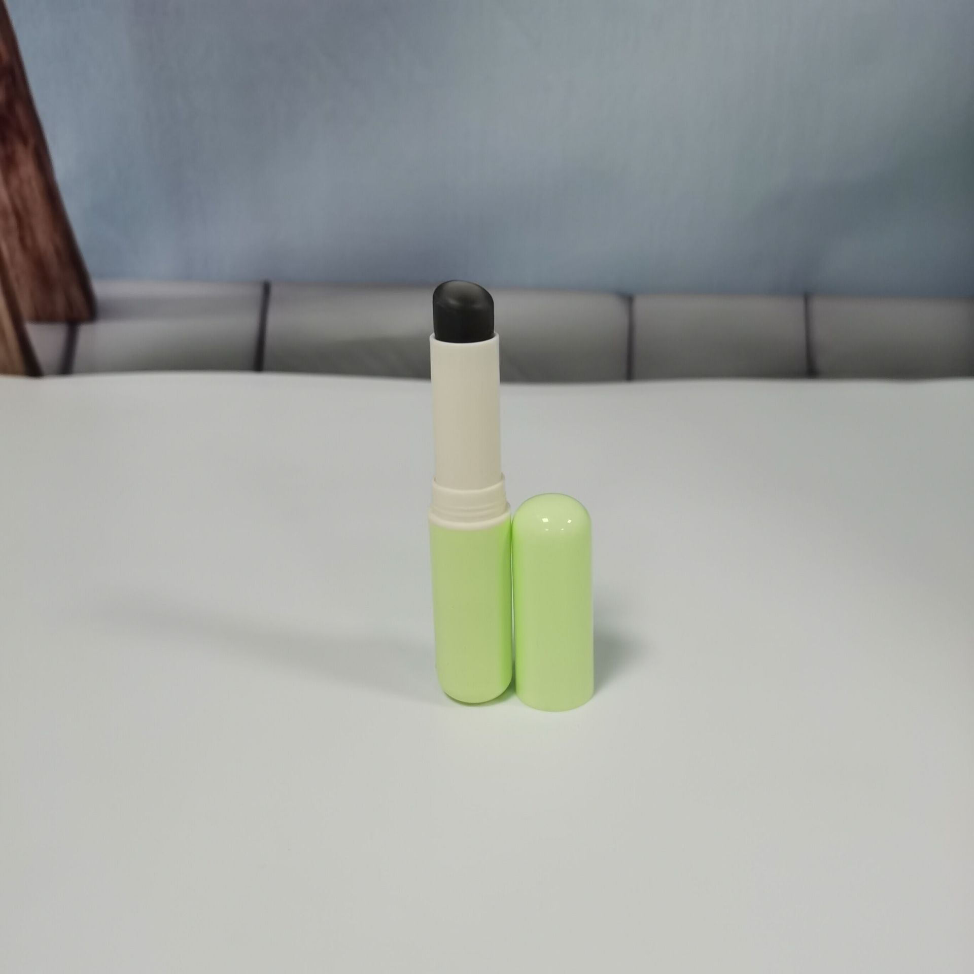 Nuevo cepillo de labios de silicona retráctil cabeza redonda portátil máscara de labios lápiz labial cepillo profesional pincel de belleza herramienta Pincel de labios