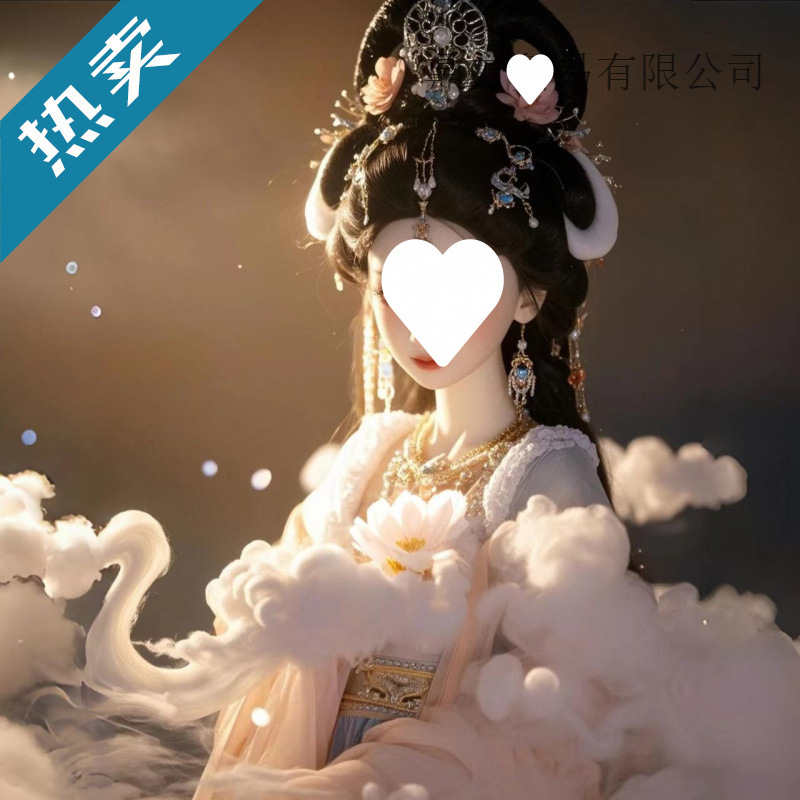 古风巴比娃娃玩具古装汉服玩偶高颜值古风公主女孩换装盲盒