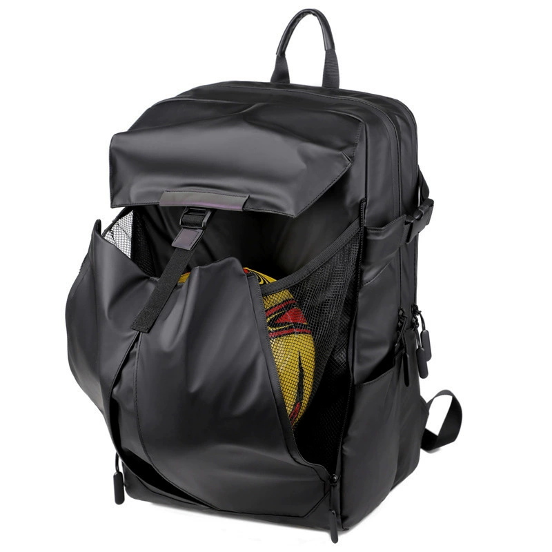Capacious backpack, men's travel bag for leisure, universal laptop, business version