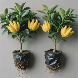 佛手树苗盆栽带果金华佛手柑庭院花卉绿植好养盆景可食用植物阳台