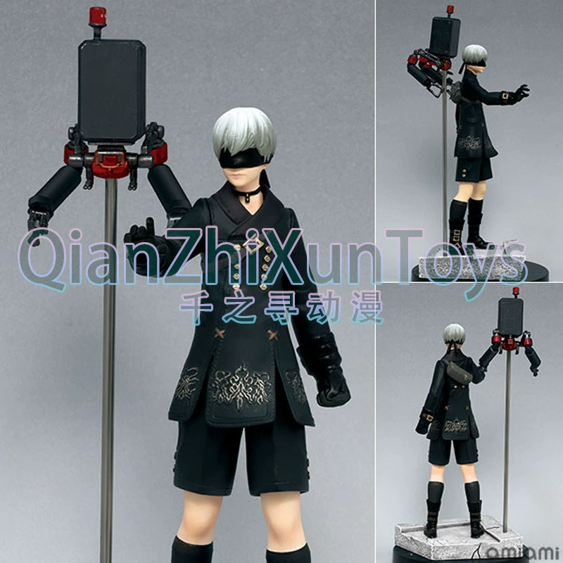 Фигурка 9S из NieR:Automata оригинальная чёрная коробка