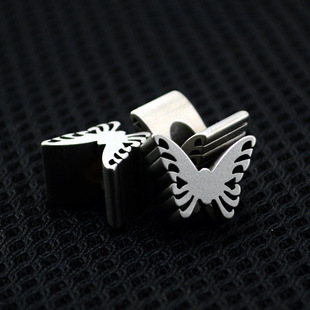 Butterfly Knife Pendant Pendant Titanium Alloy TC4 High Quality Knife Pendant Mobile Phone EDC Titanium Alloy Knife Pendant