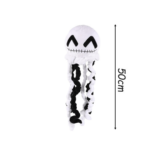 跨境Halloween plush万圣节装饰摆件蝙蝠抱枕南瓜幽灵公仔靠垫|undefined