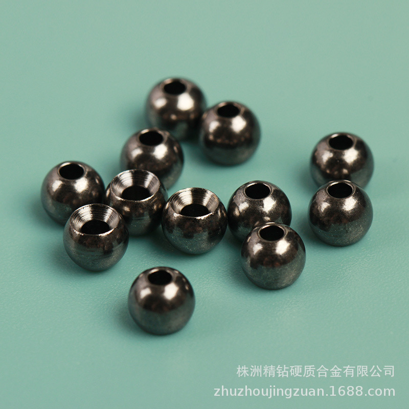 G型黑镍 钨豆 tungsten beads 飞蝇钓钨渔坠 钨孔珠
