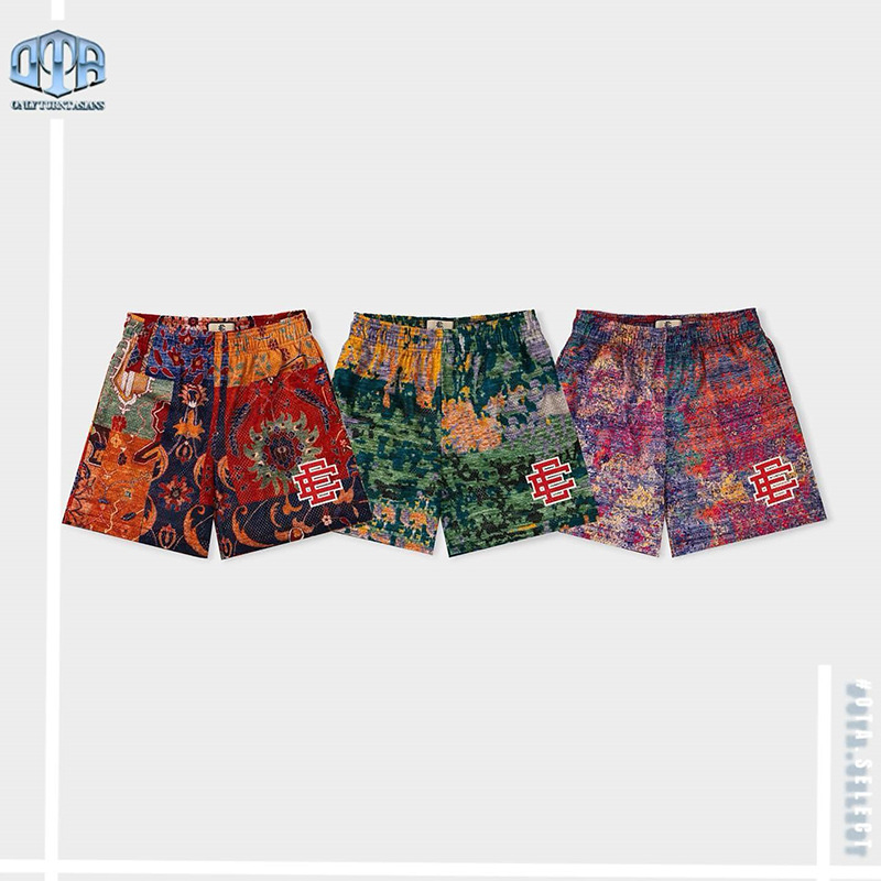 Description Picture 5 of itemEric Emanuel Men's Shorts EE Training Persian Shorts Ideal for Summer New Rock and Basketball with Comfy Men Mesh Sweatpants