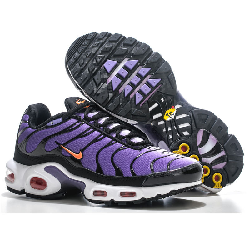 최고 품질의 나이키 TN 화이트 퍼플 블랙