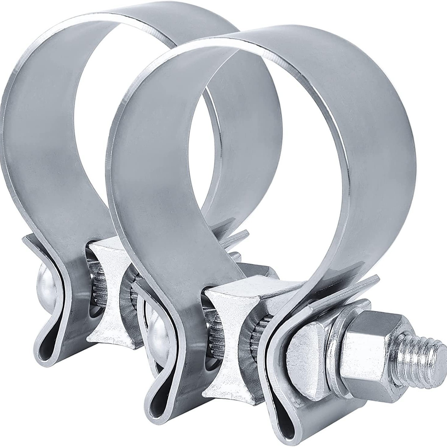 Manufacturers produce clamps, automobile mufflers, strong clamps, strong clamps, exhaust pipe clamps