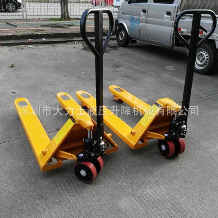 10吨手动搬运车5吨液压叉车 装卸车手推托盘车2/3吨手拉地牛