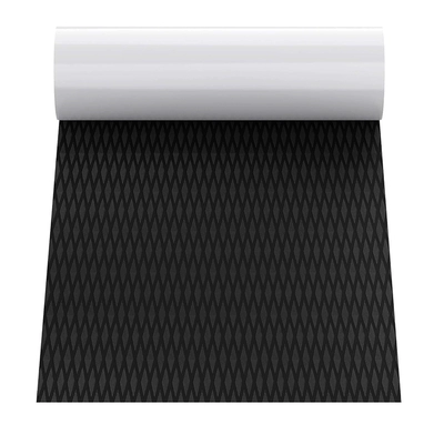 Surfboard Anti-Slip Stickers, Rubber Boat Inflatable Boat Foot Pads, Motorcycle Fuel Tank Anti-Slip Fishbone Stickers (Avtomobil ehtiyat hissələri) - black-diamond-pattern-24m-09m