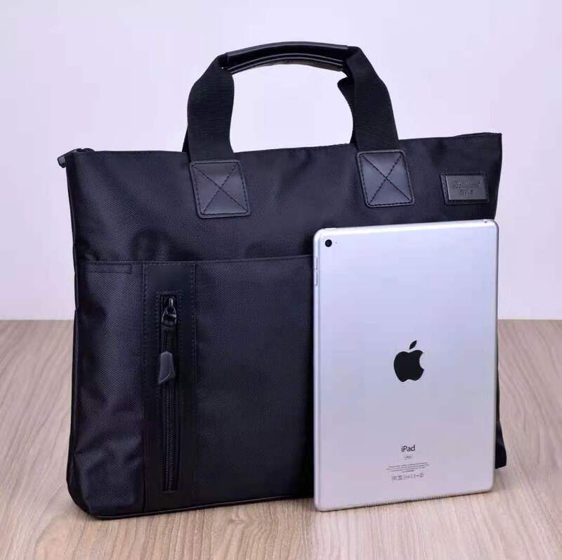 Bailiwen 8614 Casual Multi-functional Satchel Briefcase Large Capacity Classified Office File Bag Manufacturer Wholesale