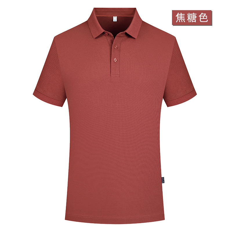 Xinjiang algodón de fibra de Sorona 5A antibacterial de gama alta de polo de gama alta personalizado impreso LOGO ropa de trabajo personalizado