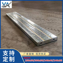 厂家供应隧道镀锌走道板 冲孔镀锌钢跳板船用建筑防滑隧道走道板