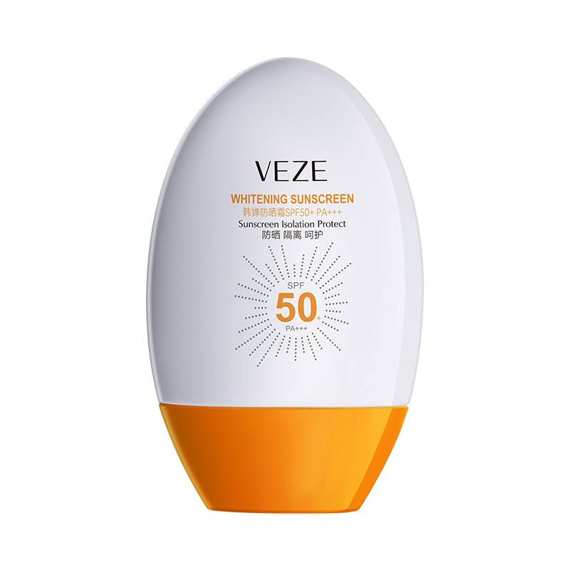 Fanzhen Han Chan Protector solar 50+++ Protección aislante Anti-UV Loción de protección solar refrescante y no grasa para el rostro de la mujer