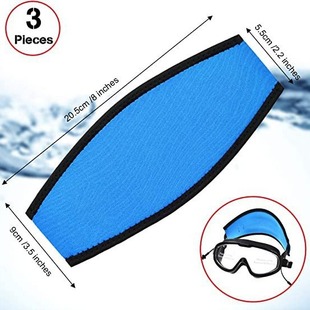 Summer manufacturers hot diving material hair care band diving goggles swimming goggles goggles with quick drying hair band anti-headband