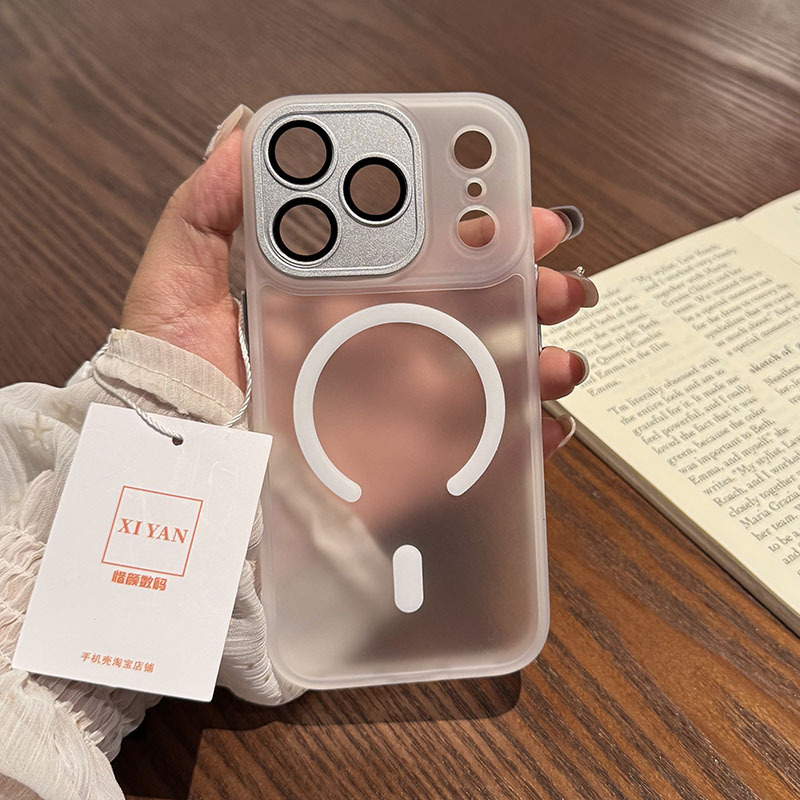 自带镜头膜适用苹果17Promax手机壳磁吸新款iphone16Pro镜头保护壳磨砂男士15PM手机套软胶防摔ip14全包外壳|undefined
