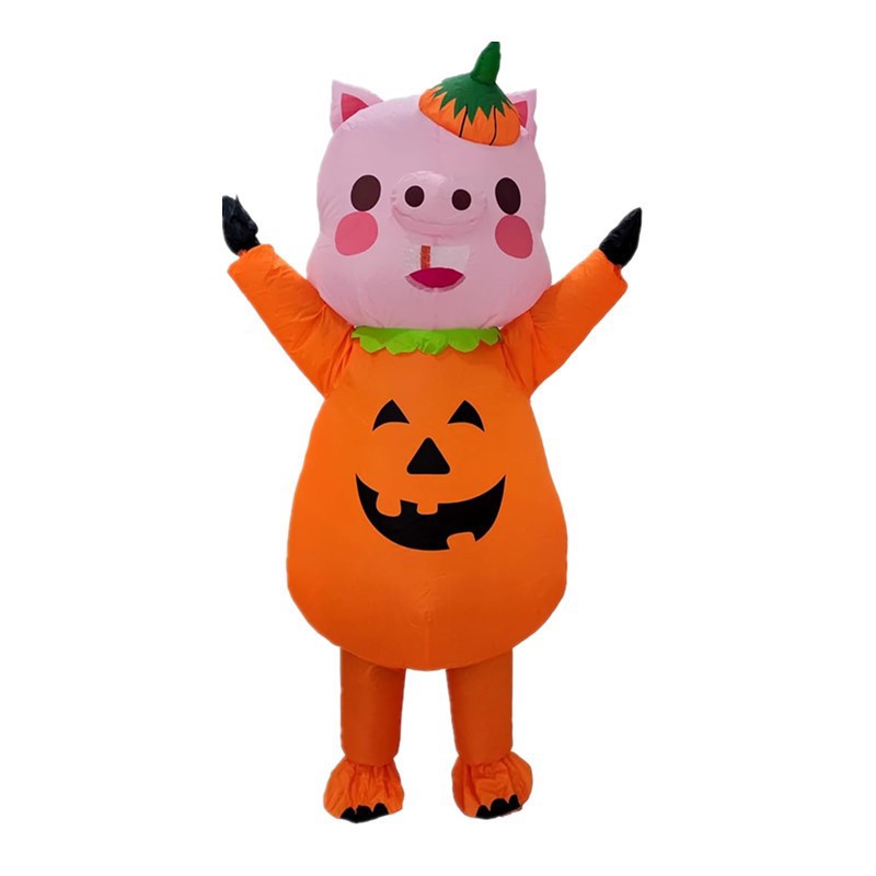 Amazon explosión impresa inflatable T-Rex disfraz Halloween multicolor T-Rex disfraz de fiesta disfraz de muñeca