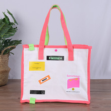 工厂现货帆布袋定 做印花手提棉布袋定 制logo彩色广告礼品购物袋