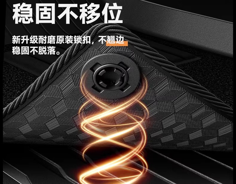 Suitable for the New Tesla Model 3Y Special Floor Mats, Tesla Full-Coverage Floor Mats, Tpe Car Accessories Wholesale