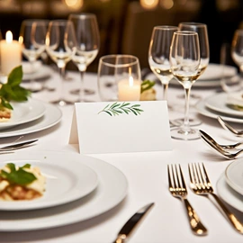 陶瓷杯;席位卡;衣架