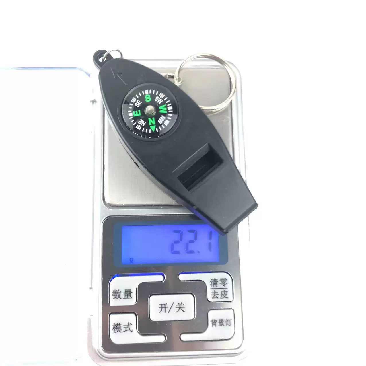 Путешественная портативная лупа, универсальный термометр, свисток, Aliexpress