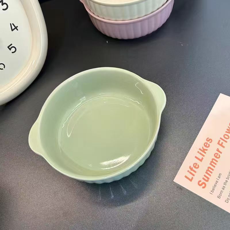 代発双耳水蒸し卵碗陶磁器蒸し碗の空気揚げ鍋を焼いてご飯を混ぜます。|undefined
