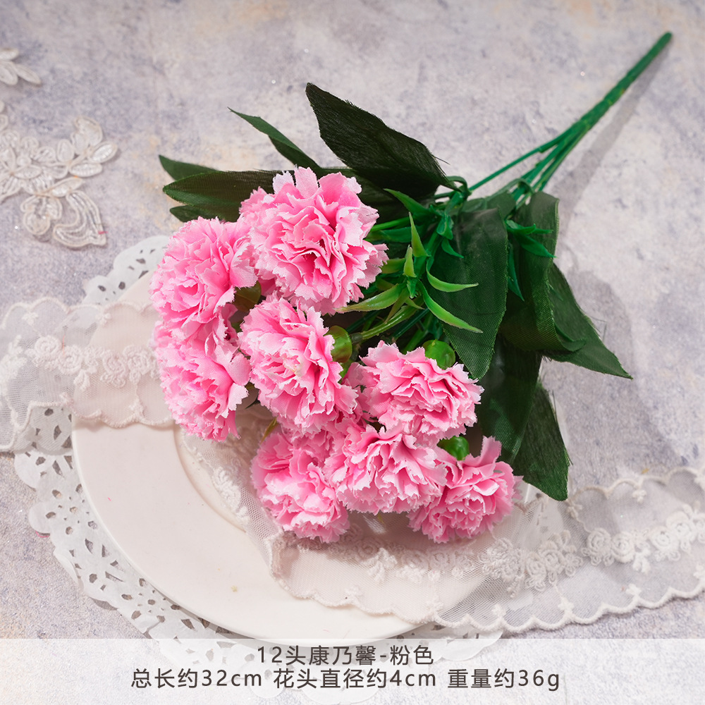 Yyy2 - 12 claveles - Rosa